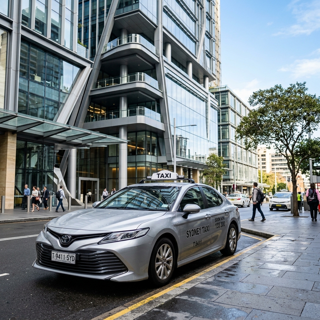 Silver Cab Sydney Toyota Camry Chauffeur Vehicle
